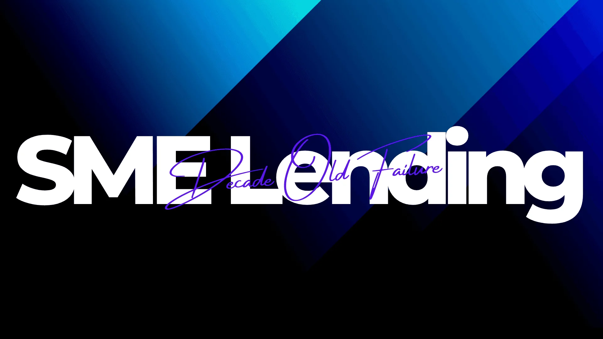 What Went Wrong in SME Lending: Analysis & Solution — article illustration