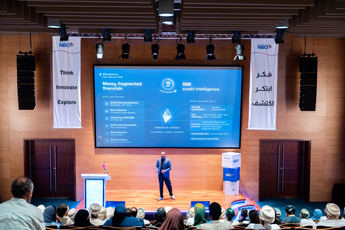 مؤسس CXingularity يقدّم عرضاً في فعالية بسلطنة عُمان